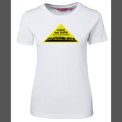 Lock the Gate Triangle on Ladies T