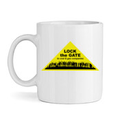 Lock the Gate triangle and can't eat coal mug